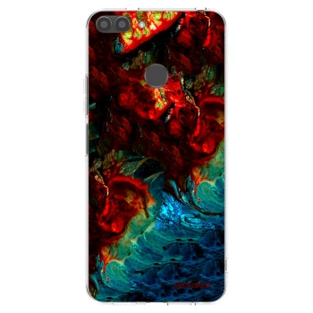 Picasee silikonska prozirna maskica za Huawei P Smart - Universe