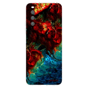 Picasee silikonska prozirna maskica za Sony Xperia 10 IV 5G - Universe