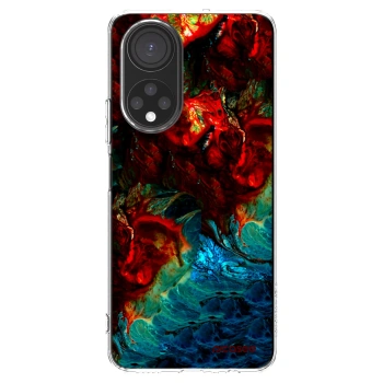 Picasee silikonska prozirna maskica za Honor X7 - Universe