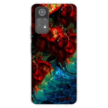 Picasee silikonska prozirna maskica za Xiaomi Redmi Note 11S 5G - Universe