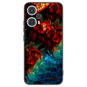 Picasee crna silikonska maskica za Xiaomi Poco F5 - Universe