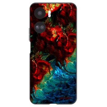 Picasee crna silikonska maskica za Honor 90 Lite 5G - Universe