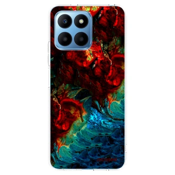 Picasee silikonska prozirna maskica za Honor 70 Lite - Universe