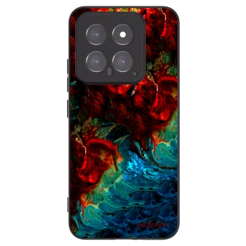 Picasee crna silikonska maskica za Xiaomi 14 - Universe
