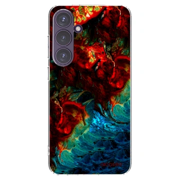 Picasee silikonska prozirna maskica za Samsung Galaxy S24+ S926B 5G - Universe