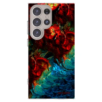 Picasee silikonska prozirna maskica za Samsung Galaxy S24 Ultra S928B 5G - Universe