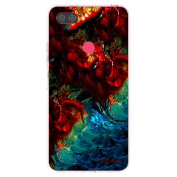 Picasee silikonska prozirna maskica za Xiaomi Mi 8 Lite - Universe