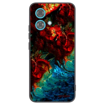 Picasee crna silikonska maskica za Motorola Edge 40 Neo - Universe