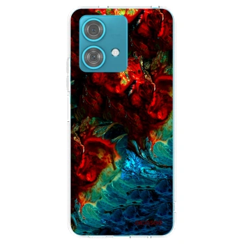 Picasee silikonska prozirna maskica za Motorola Edge 40 Neo - Universe