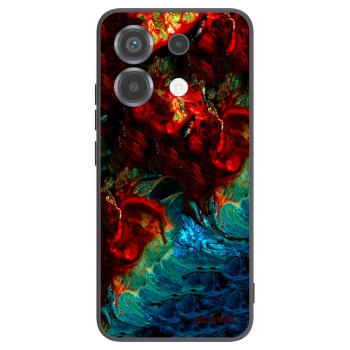 Picasee crna silikonska maskica za Xiaomi Poco X6 - Universe