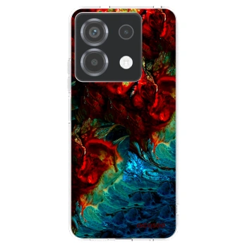 Picasee silikonska prozirna maskica za Xiaomi Poco X6 - Universe