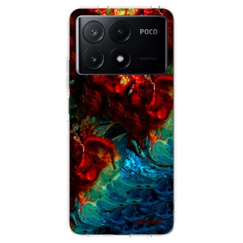 Picasee silikonska prozirna maskica za Xiaomi Poco X6 Pro - Universe