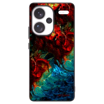 Picasee crna silikonska maskica za Xiaomi Redmi Note 13 Pro+ 5G - Universe