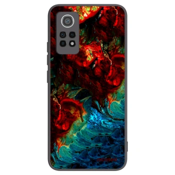 Picasee crna silikonska maskica za Xiaomi Redmi Note 12 Pro 4G - Universe