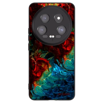 Picasee crna silikonska maskica za Xiaomi 14 Ultra - Universe