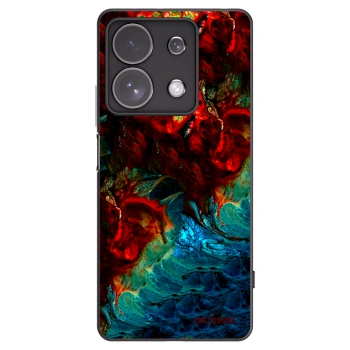 Picasee crna silikonska maskica za Xiaomi Redmi Note 13 Pro 4G - Universe