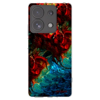 Picasee silikonska prozirna maskica za Xiaomi Redmi Note 13 Pro 4G - Universe
