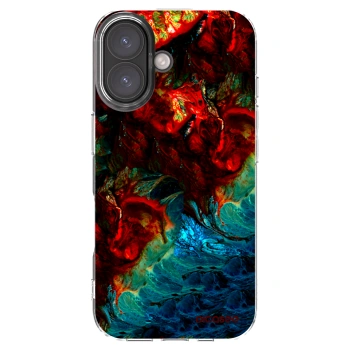 Picasee silikonska prozirna maskica za Apple iPhone 16 - Universe