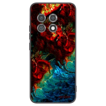 Picasee crna silikonska maskica za OnePlus 11 5G - Universe