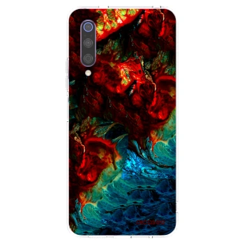 Picasee silikonska prozirna maskica za Xiaomi Mi 9 - Universe