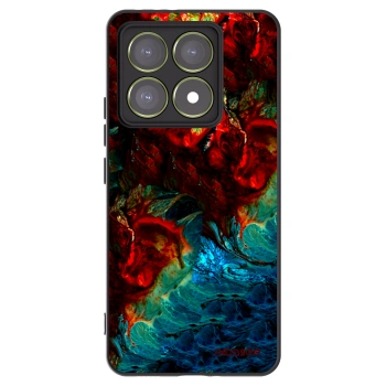 Picasee crna silikonska maskica za Xiaomi 14T - Universe