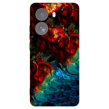 Picasee crna silikonska maskica za Xiaomi Poco X7 - Universe