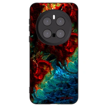 Picasee crna silikonska maskica za Honor Magic7 Pro 5G - Universe