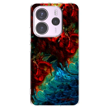 Picasee silikonska prozirna maskica za Xiaomi Redmi Note 14 4G - Universe