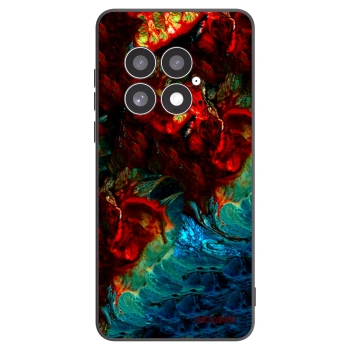 Picasee crna silikonska maskica za OnePlus 13 5G - Universe
