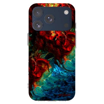 Picasee silikonska prozirna maskica za Apple iPhone 17 Pro - Universe