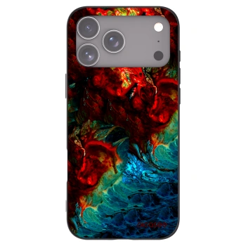 Picasee crna silikonska maskica za Apple iPhone 17 Pro Max - Universe
