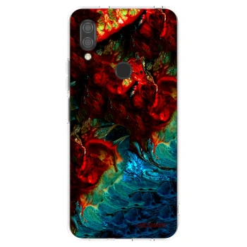 Picasee silikonska prozirna maskica za Xiaomi Redmi 7 - Universe