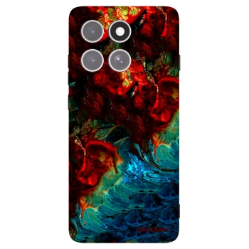 Picasee crna silikonska maskica za Motorola Edge 60 Pro - Universe