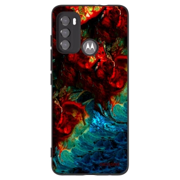 Picasee crna silikonska maskica za Motorola Edge 60 5G - Universe