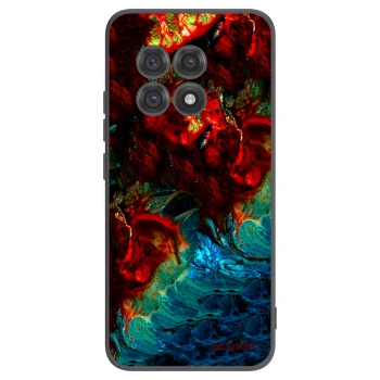 Picasee crna silikonska maskica za OnePlus 13R 5G - Universe