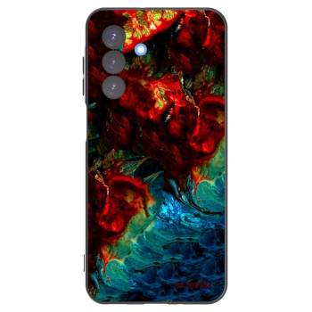 Picasee crna silikonska maskica za Samsung Galaxy A17 5G - Universe