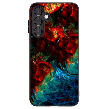 Picasee crna silikonska maskica za Samsung Galaxy A16 4G - Universe
