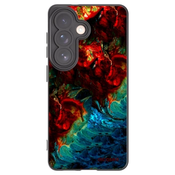 Picasee crna silikonska maskica za Samsung Galaxy S26 - Universe