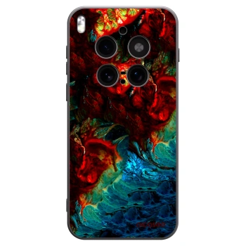 Picasee crna silikonska maskica za Vivo X300 Pro - Universe