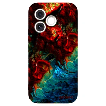 Picasee crna silikonska maskica za Honor 600 Lite - Universe