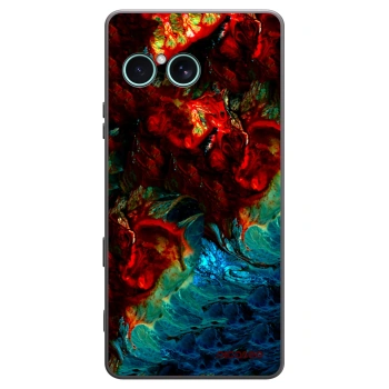 Picasee crna silikonska maskica za Sony Xperia 10 VII - Universe