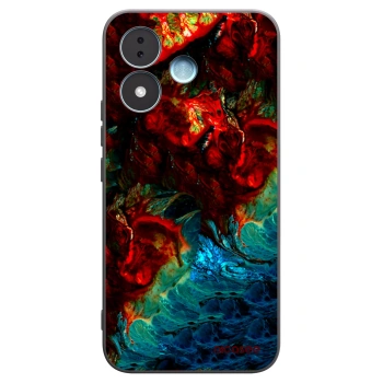 Picasee crna silikonska maskica za Xiaomi Redmi Note 17 5G - Universe