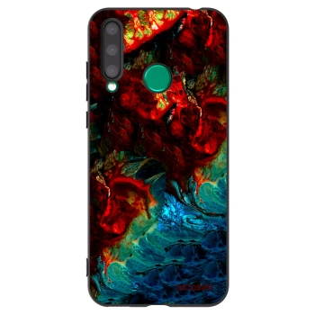 Picasee crna silikonska maskica za Honor 20 Lite - Universe