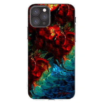 Picasee silikonska prozirna maskica za Apple iPhone 11 Pro - Universe