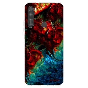 Picasee silikonska prozirna maskica za Xiaomi Redmi Note 8 - Universe