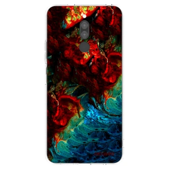 Picasee silikonska prozirna maskica za Xiaomi Redmi 8 - Universe
