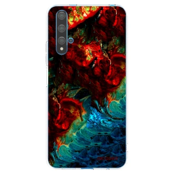 Picasee silikonska prozirna maskica za Huawei Nova 5T - Universe