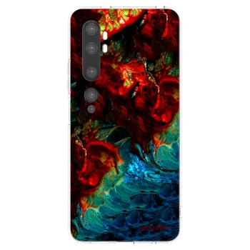 Picasee silikonska prozirna maskica za Xiaomi Mi Note 10 (Pro) - Universe