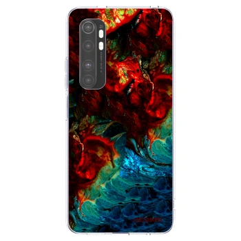 Picasee silikonska prozirna maskica za Xiaomi Mi Note 10 Lite - Universe