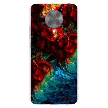 Picasee silikonska prozirna maskica za Xiaomi Poco F2 Pro - Universe
